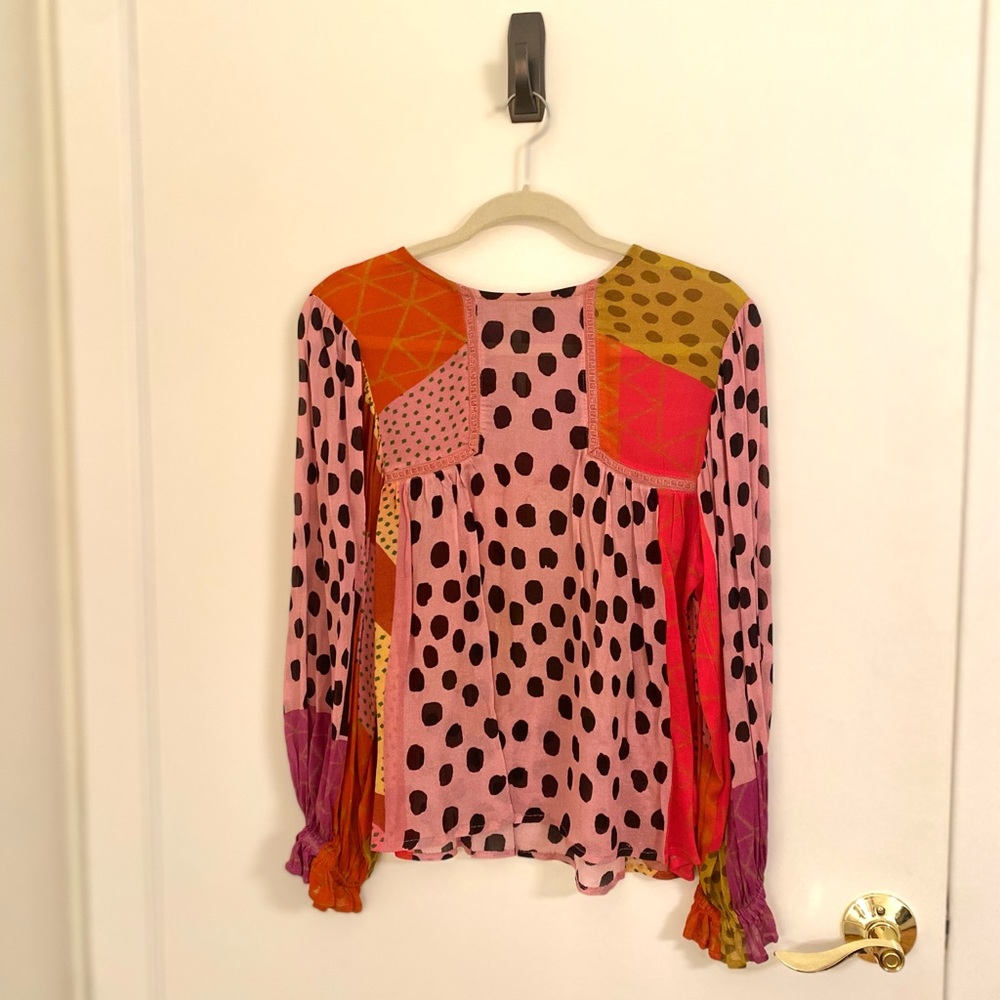 Anthropologie Peasant Blouse